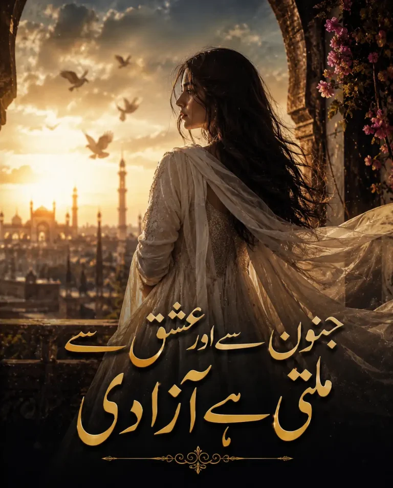 junoon se aur ishq se milti hai azaadi novel
